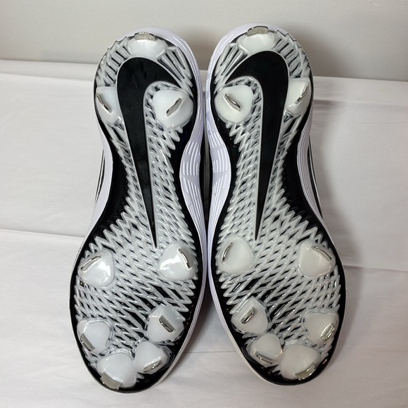 Nike Softball Cleat Zoom Hyperdiamond 3 Elite Women Size 10 AV3043-009 Black - Picture 7 of 8